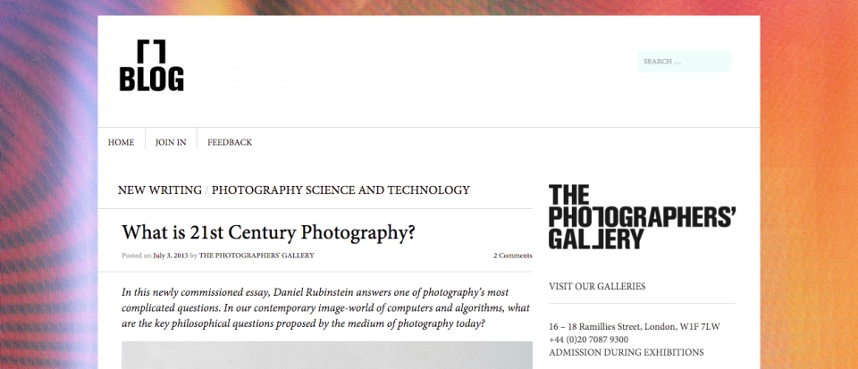 Rubinstein_Daniel_What is 21st Century Photography?